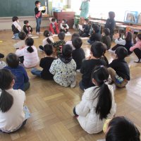 １年生　学習発表会　準備中