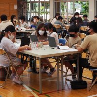 4年生授業参観　国語「カンジ―博士の都道府県の旅」