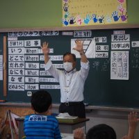 茨城新聞社出前授業　4年生　国語の学習