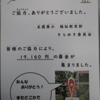 赤い羽根募金にご協力お願いします