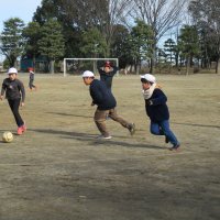 昼休み　元気に遊んでいます