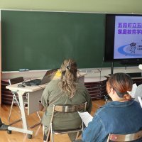 家庭教育学級開級式＆ほめ写制作